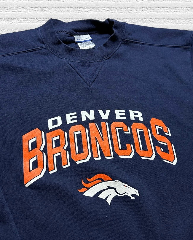 Vintage Denver Broncos Crewneck Early 2000s Fits XL (XL)