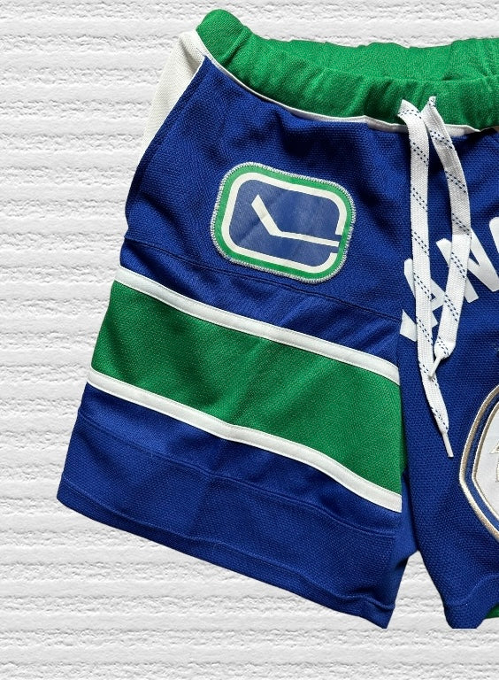 Vancouver Canucks Reworked Jersey Shorts