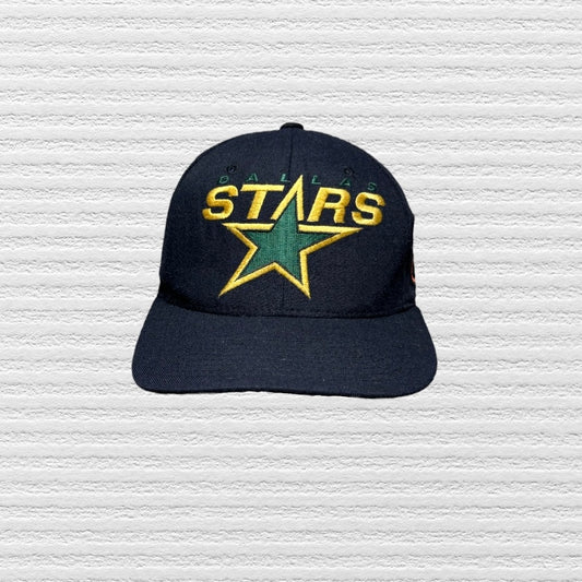 Dallas Stars Vintage 90s Wool Starter Plain Logo SnapBack Hat