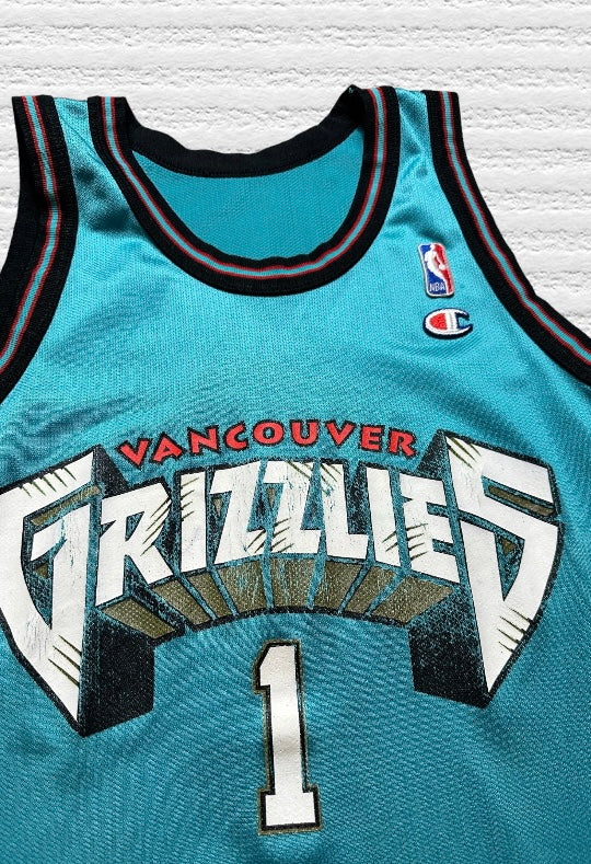 Vintage Vancouver Grizzlies 90s Champion Jersey Size 44 (L)