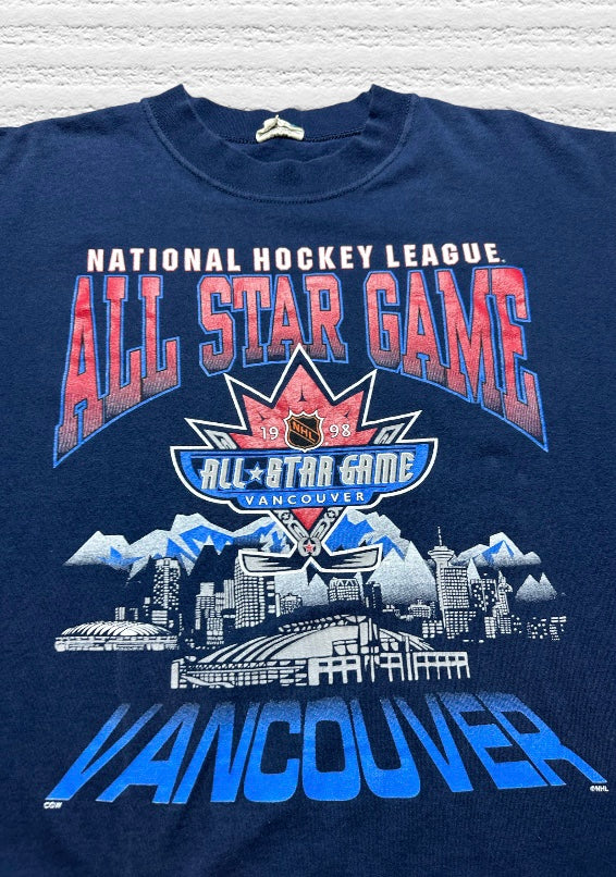 1998 Vancouver NHL All Star Game Vintage T-Shirt (L)