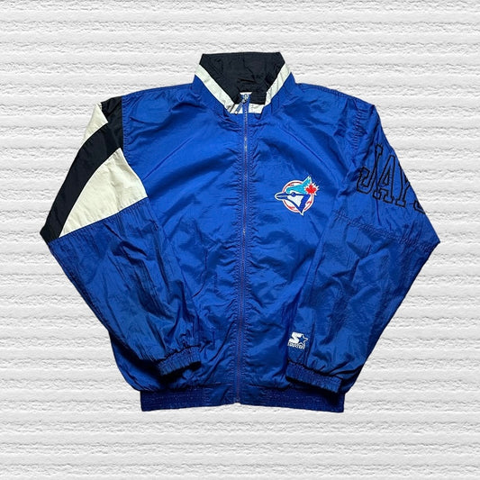 Toronto Blue Jays Vintage Starter Windbreaker Jacket Size Large (L)