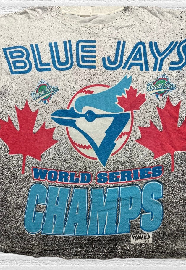 Toronto Blue Jays 1992 World Series Champions T-Shirt (XL)