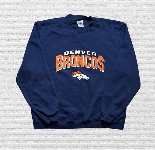 Vintage Denver Broncos Crewneck Early 2000s Fits XL (XL)