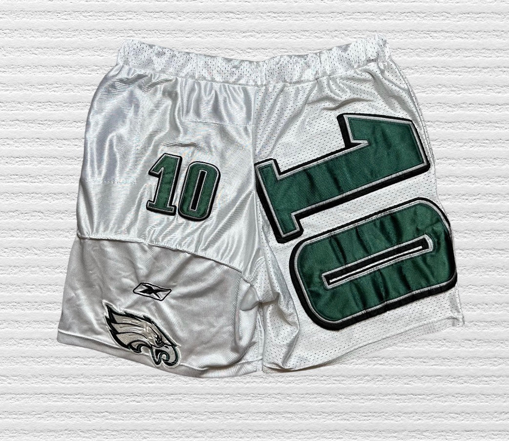 Philadelphia Eagles Reworked Jersey Shorts Size XL