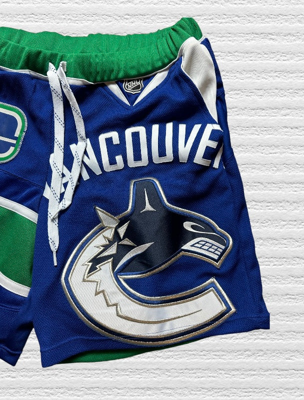 Vancouver Canucks Reworked Jersey Shorts