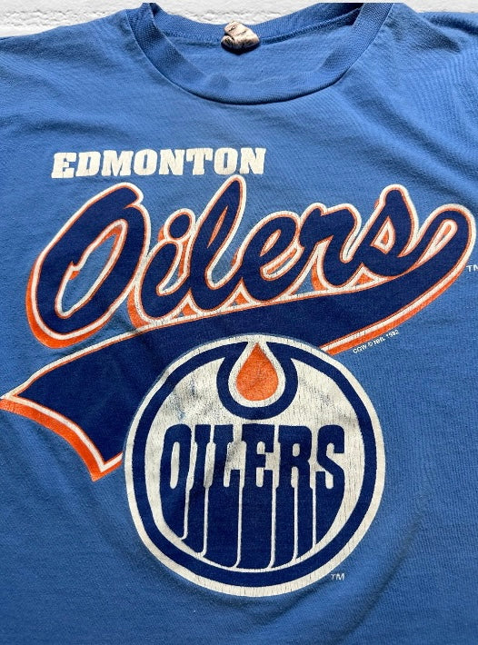 Edmonton Oilers 1992 Vintage T-Shirt Size (L)