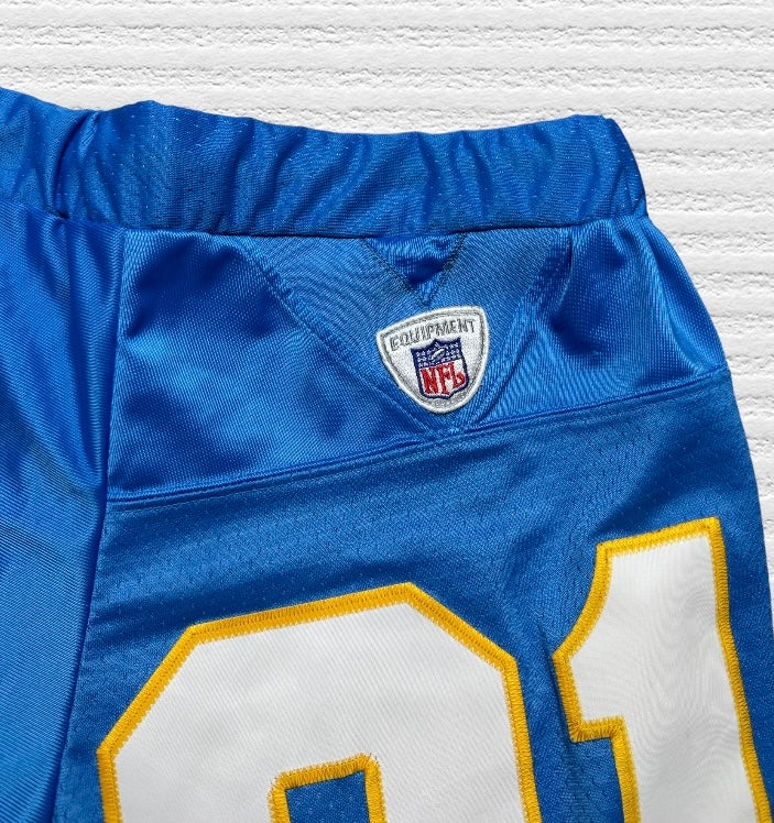 Los Angeles / San Diego Chargers Reworked Jersey Shorts Size L