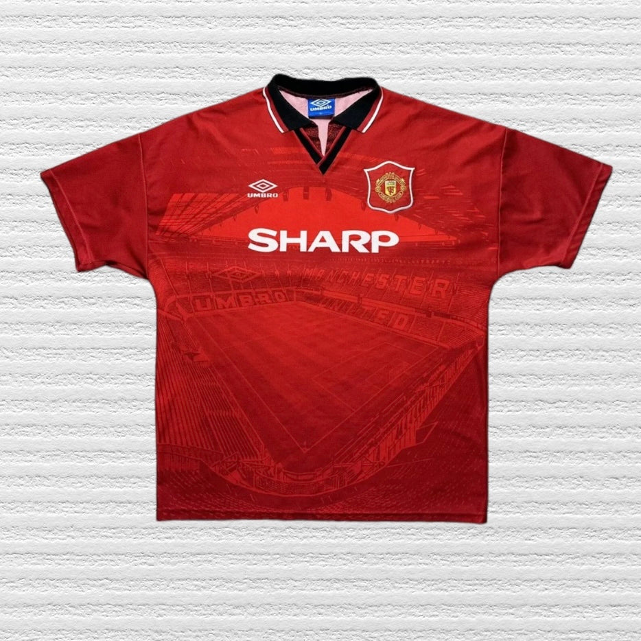 Manchester United 1994-1996 Home Soccer / Football Jersey Size XL