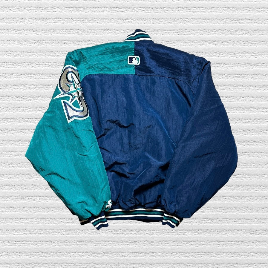 Seattle Mariners Vintage Starter Diamond Collection Jacket Size (XL) [A]