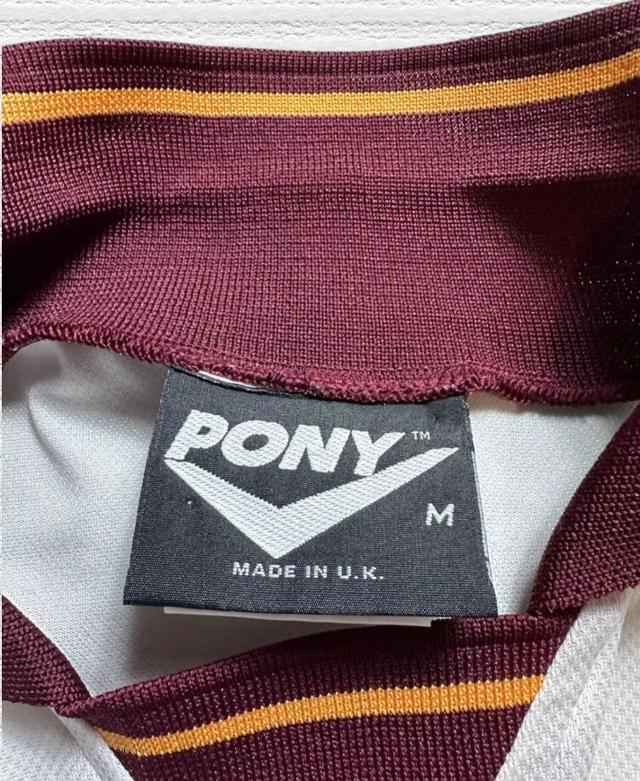 Motherwell FC 1996-98 Soccer/Football Jersey by Pony Size Medium