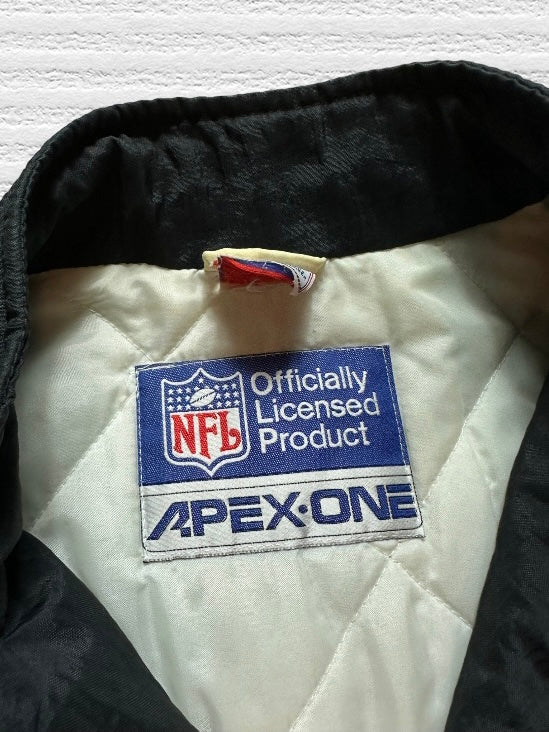 Vintage 90s Apex One Oakland Raiders Jacket (XL)