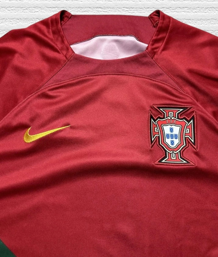 Portugal 2022-23 World Cup Soccer / Football Jersey by Nike Size Medium