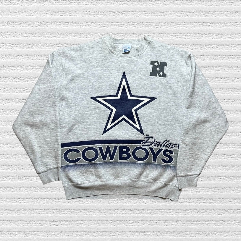 Vintage 1994 Dallas Cowboys Salem Sports 2-Sided Crewneck Sweater (L)