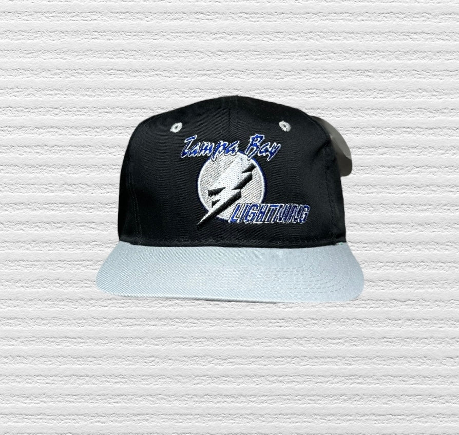 Tampa Bay Lightning Vintage 90s NHL SnapBack Hat (Deadstock)