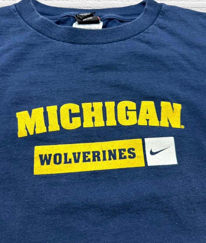 Michigan Wolverines Vintage Nike Team T-Shirt Size XL