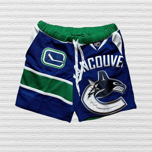 Vancouver Canucks Reworked Jersey Shorts