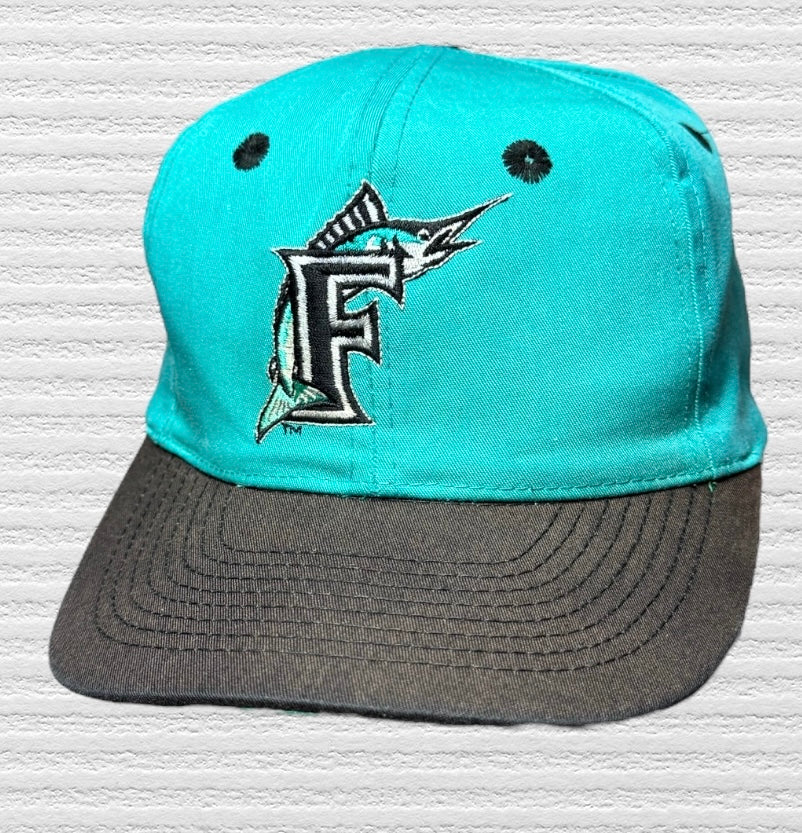 Florida Marlins Vintage 90s MLB SnapBack Hat