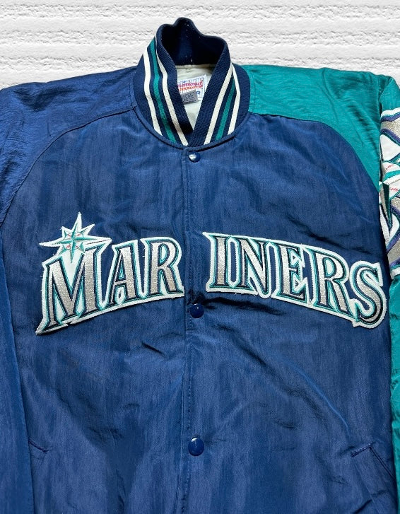 Seattle Mariners Vintage Starter Diamond Collection Jacket Size (XL) [A]