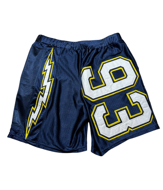 Los Angeles Chargers Reworked Custom Shorts (L)