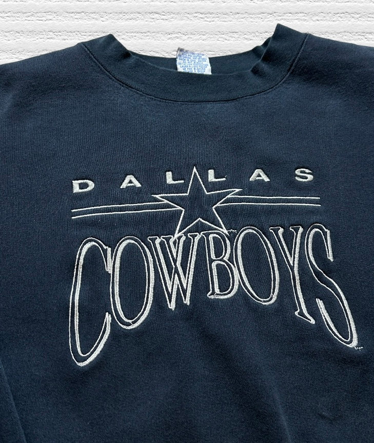 Vintage 90s Dallas Cowboys Bulletin Athletics Crewneck Sweater (M)