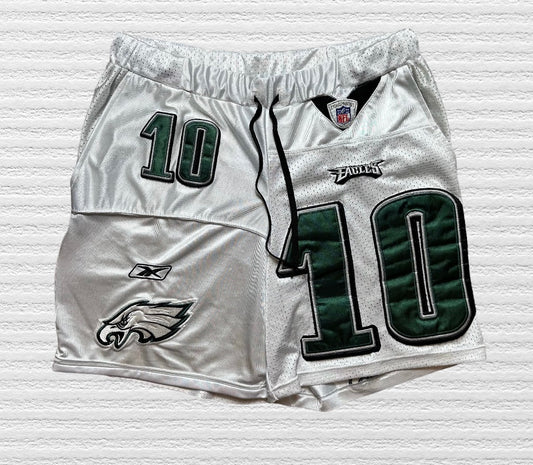 Philadelphia Eagles Reworked Jersey Shorts Size XL