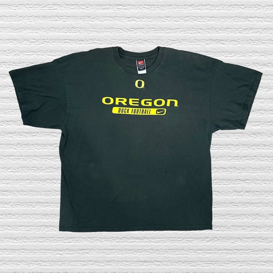 Oregon Ducks Football Vintage Nike Team T-Shirt Size 2XL