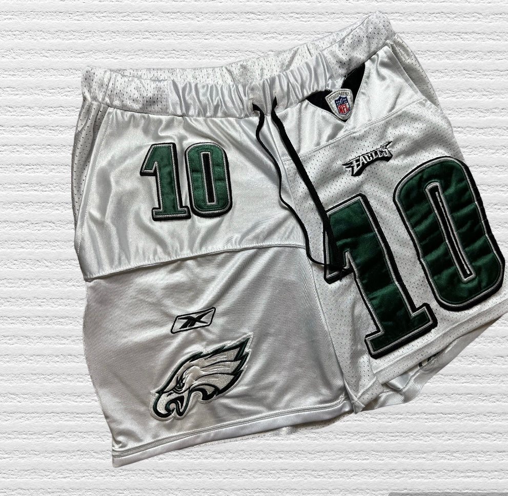 Philadelphia Eagles Reworked Jersey Shorts Size XL