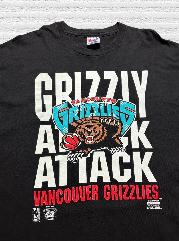 Vintage 1994 Vancouver Grizzlies T-Shirt (XL)