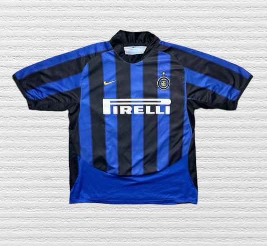 Inter Milan 2003-04 Home Soccer/Football Jersey by Nike Size Men’s XL