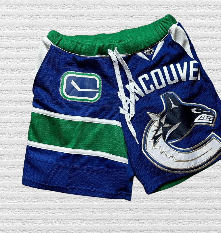 Vancouver Canucks Reworked Jersey Shorts