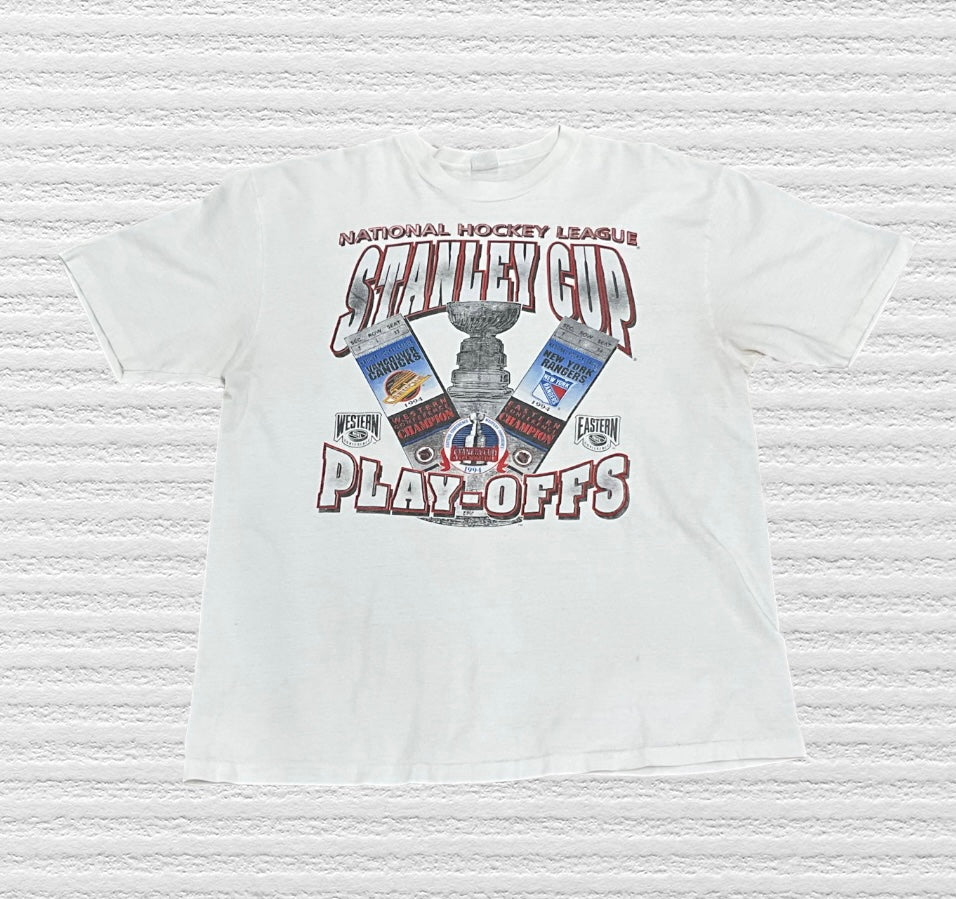 Vintage 1994 Stanley Cup Playoffs T-shirt (L)