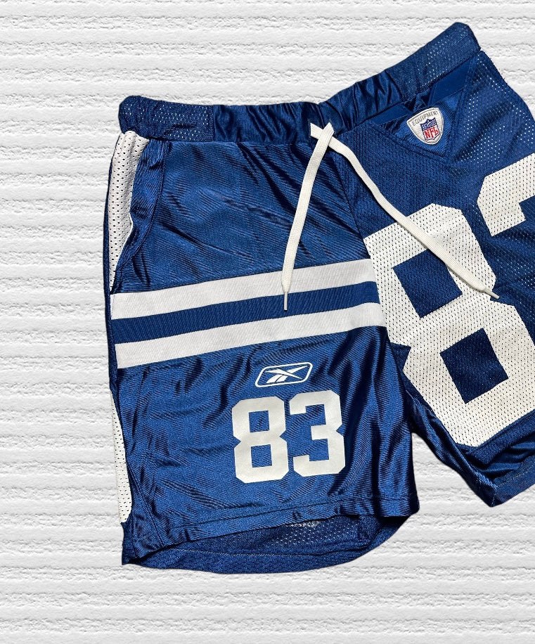 Reworked Indianapolis Colts Jersey Shorts (XL)