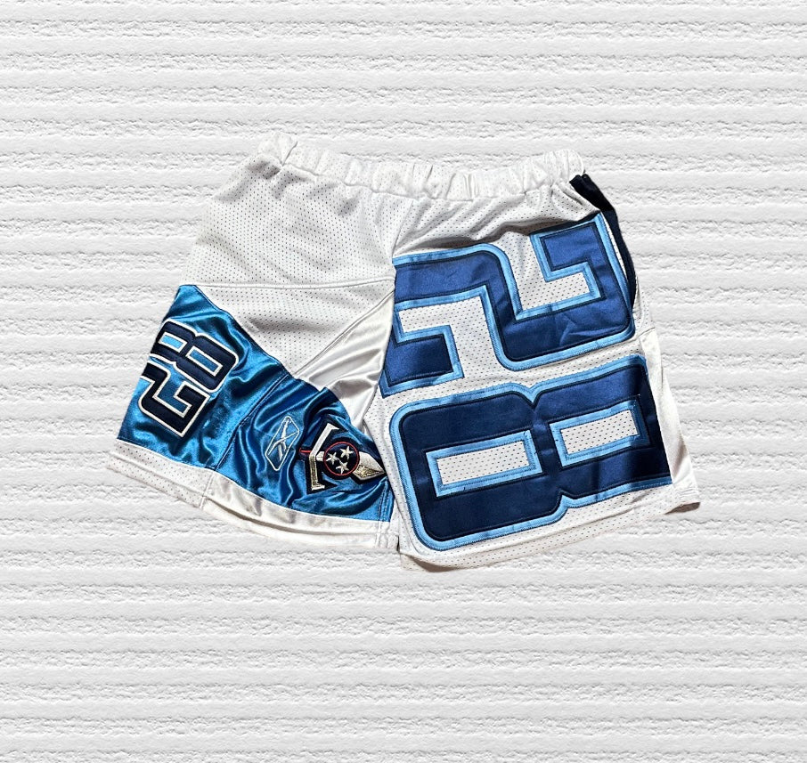 Reworked Tennessee Titans Jersey Shorts (L)