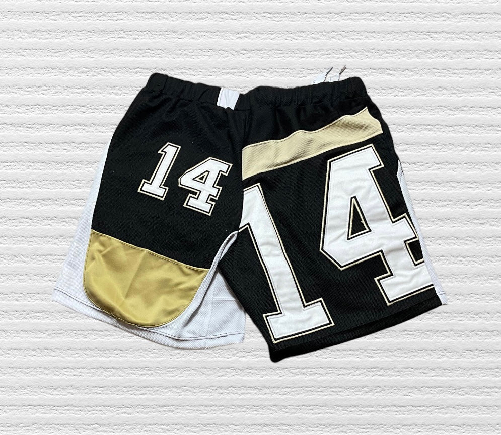 Reworked Pittsburgh Penguins Jersey Shorts (XL)