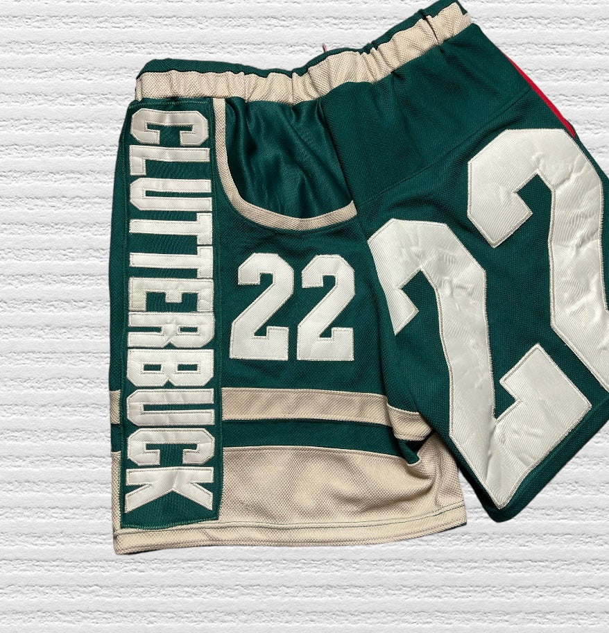 Reworked Minnesota Wild Jersey Shorts (L)