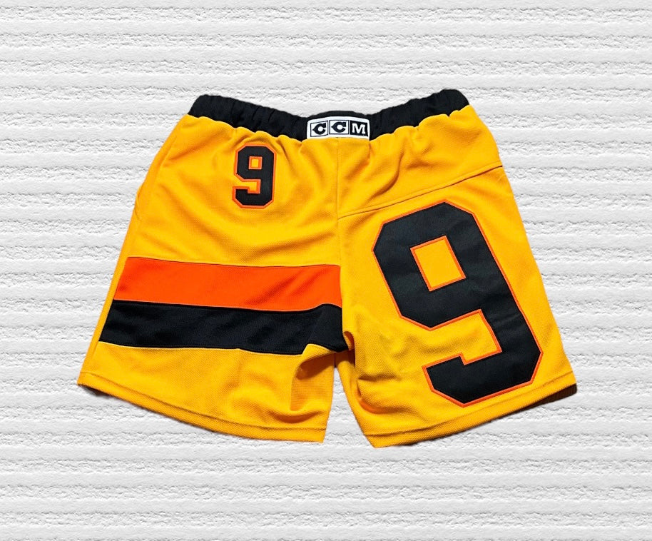 Reworked Vintage Vancouver Canucks Jersey Shorts (XL)