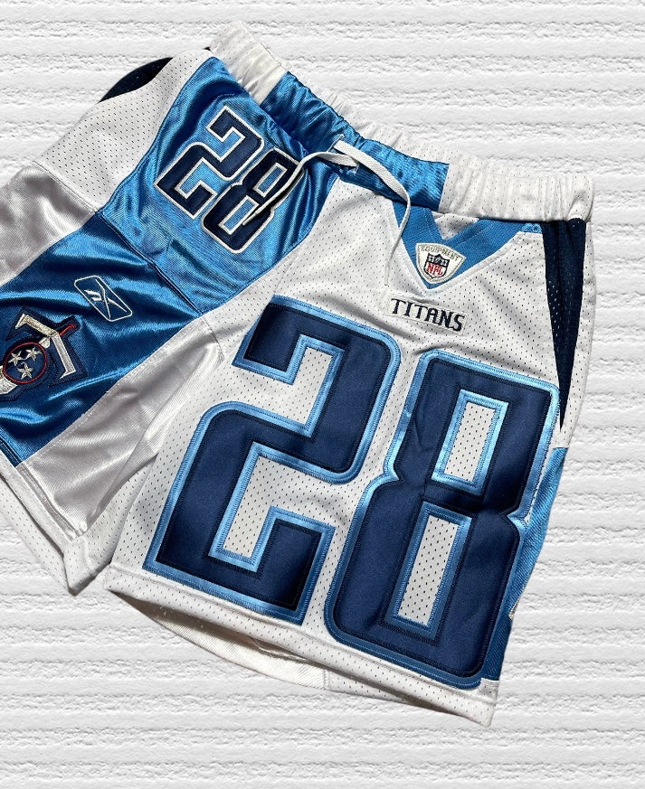 Reworked Tennessee Titans Jersey Shorts (L)