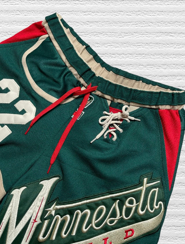 Reworked Minnesota Wild Jersey Shorts (L)