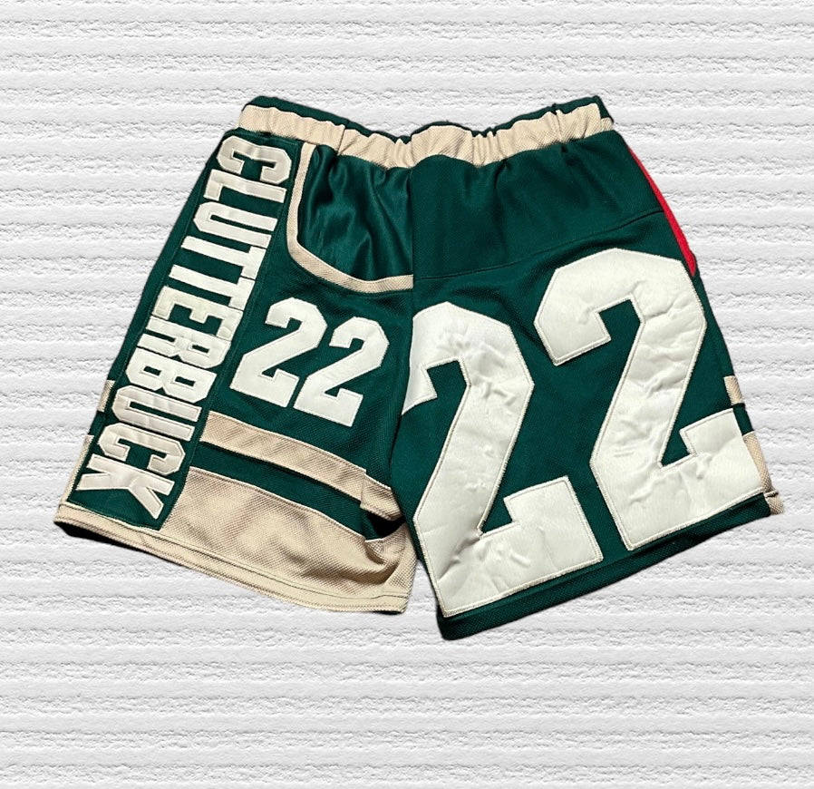 Reworked Minnesota Wild Jersey Shorts (L)