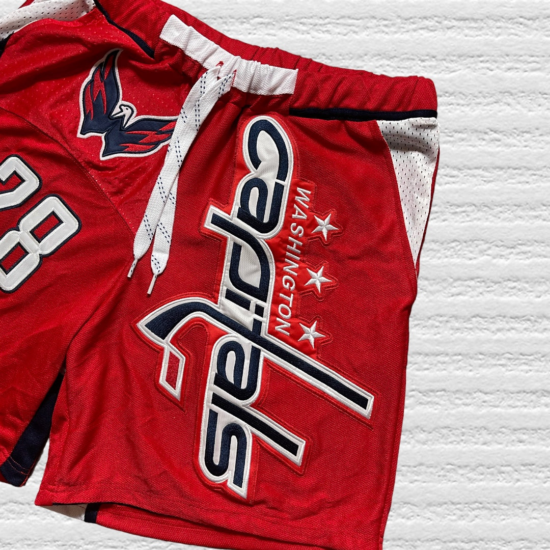 Reworked Washington Capitals Jersey Shorts