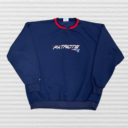 Vintage New England Patriots 90s Crewneck Sweater (2XL)