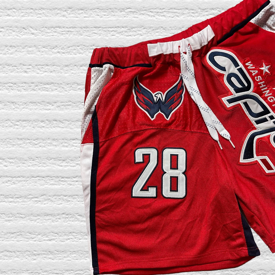 Reworked Washington Capitals Jersey Shorts